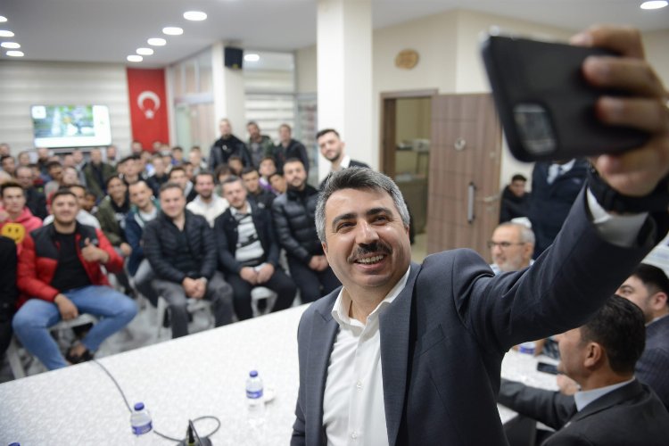 Bursa Yıldırım’da Başkan Yılmaz gençlerle buluştu