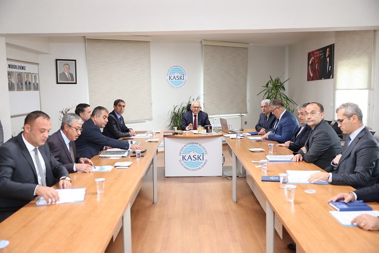 KASKİ’de yatırım toplantısı
