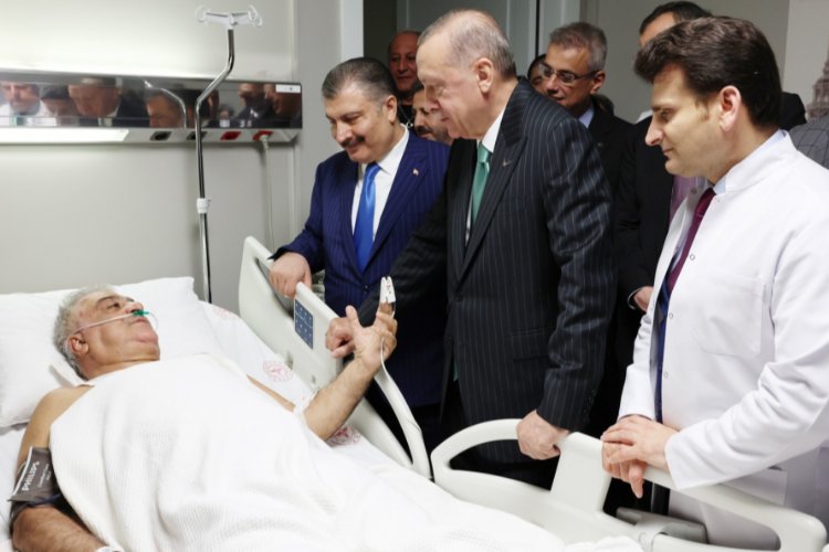 Cumhurbaşkanı Erdoğan’dan Binali Yıldırım’a ziyaret