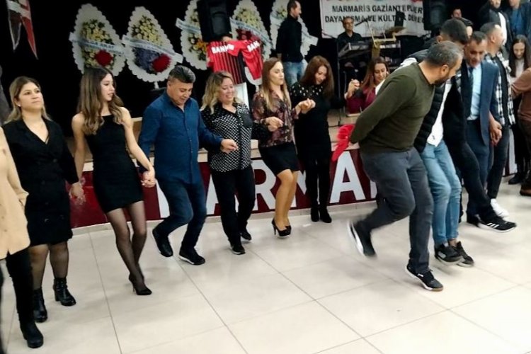 Muğla Marmaris’te ‘Gaziantep’ kutlaması