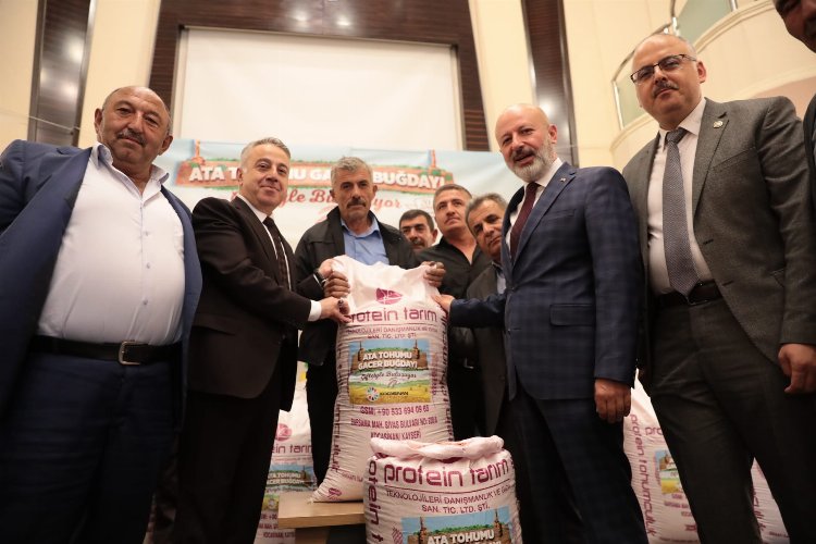 Kayseri Kocasinan’dan ata tohumu dağıtımı