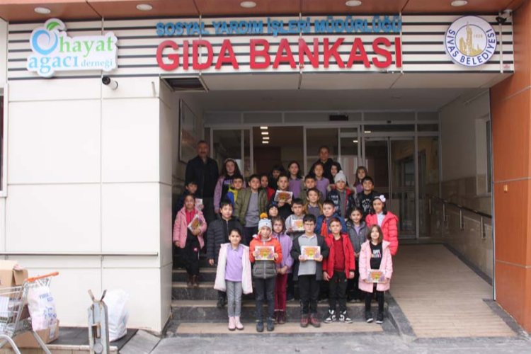 Sivas’ta küçüklerden büyük davranış