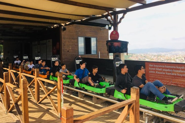 Bursa Mudanya’da hafız öğrencilerin Extrem Park keyfi