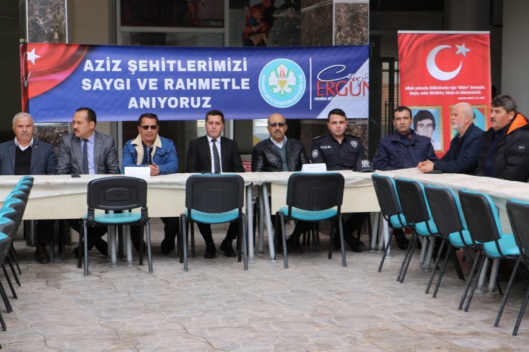 Manisa’da Gördesli şehitler saygıyla anıldı