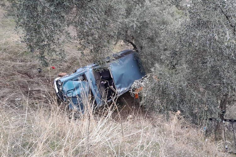 Aydın’da araç uçuruma uçtu: 1 ağır yaralı