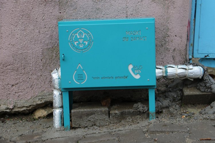 Manisa Yunusemre’de su sayaçları hane dışında