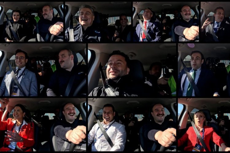 Togg’un hızı gazetecileri etkiledi!