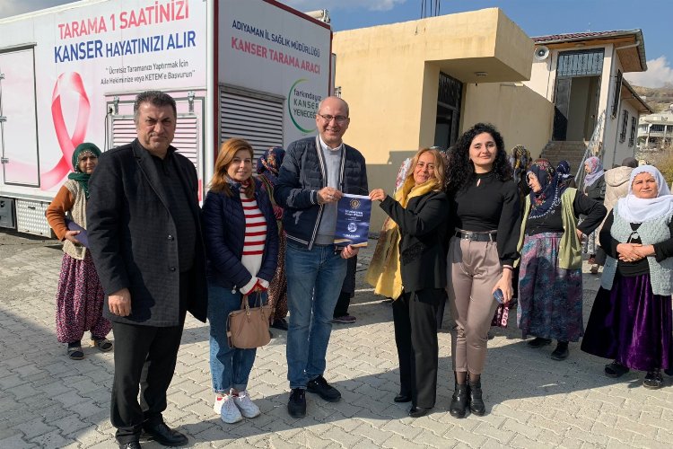 Adıyaman Nemrut Rotary’den köylü kadınlara ‘sağlık’ farkındalığı