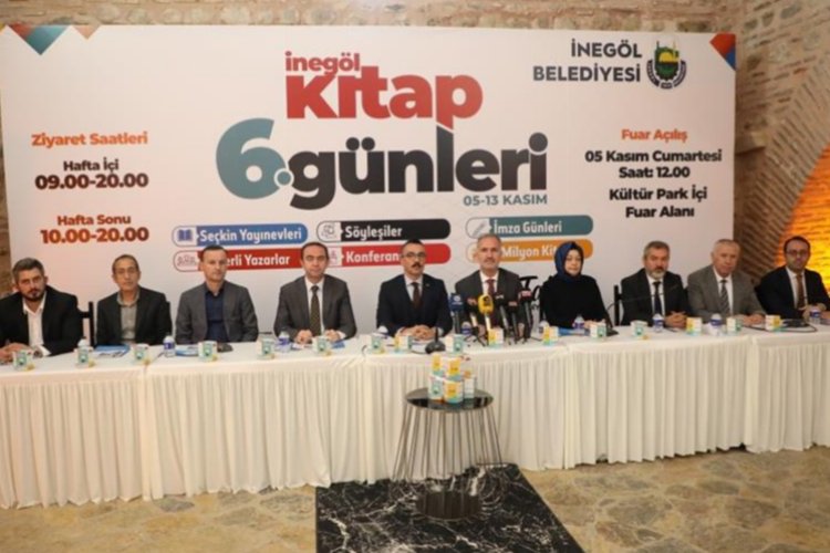 Bursa İnegöl’de kitap günleri için geri sayım