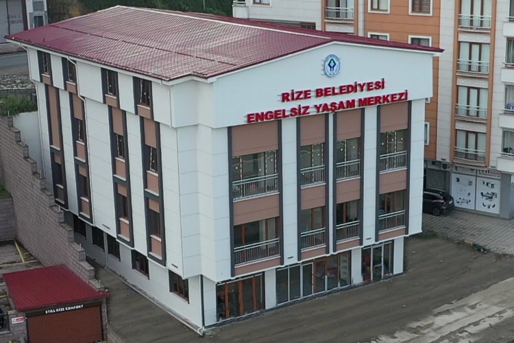 Rize’de ‘engelsiz yaşam’ açılışa hazırlanıyor