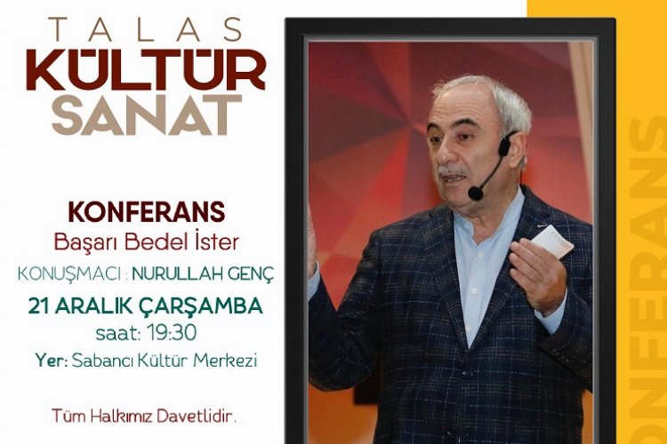 Kayseri Talas’ta kültür sanat haftası